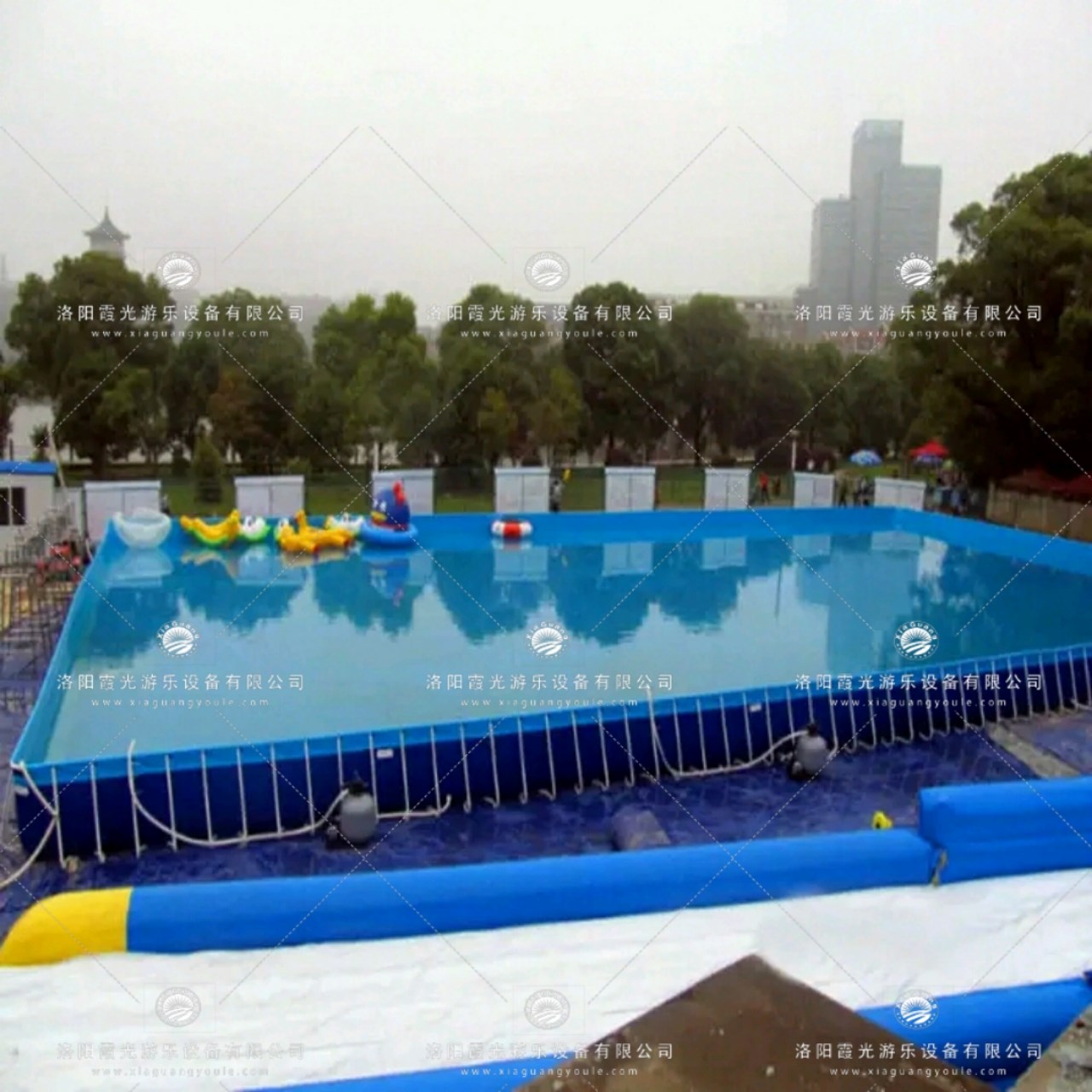 东城支架游泳池